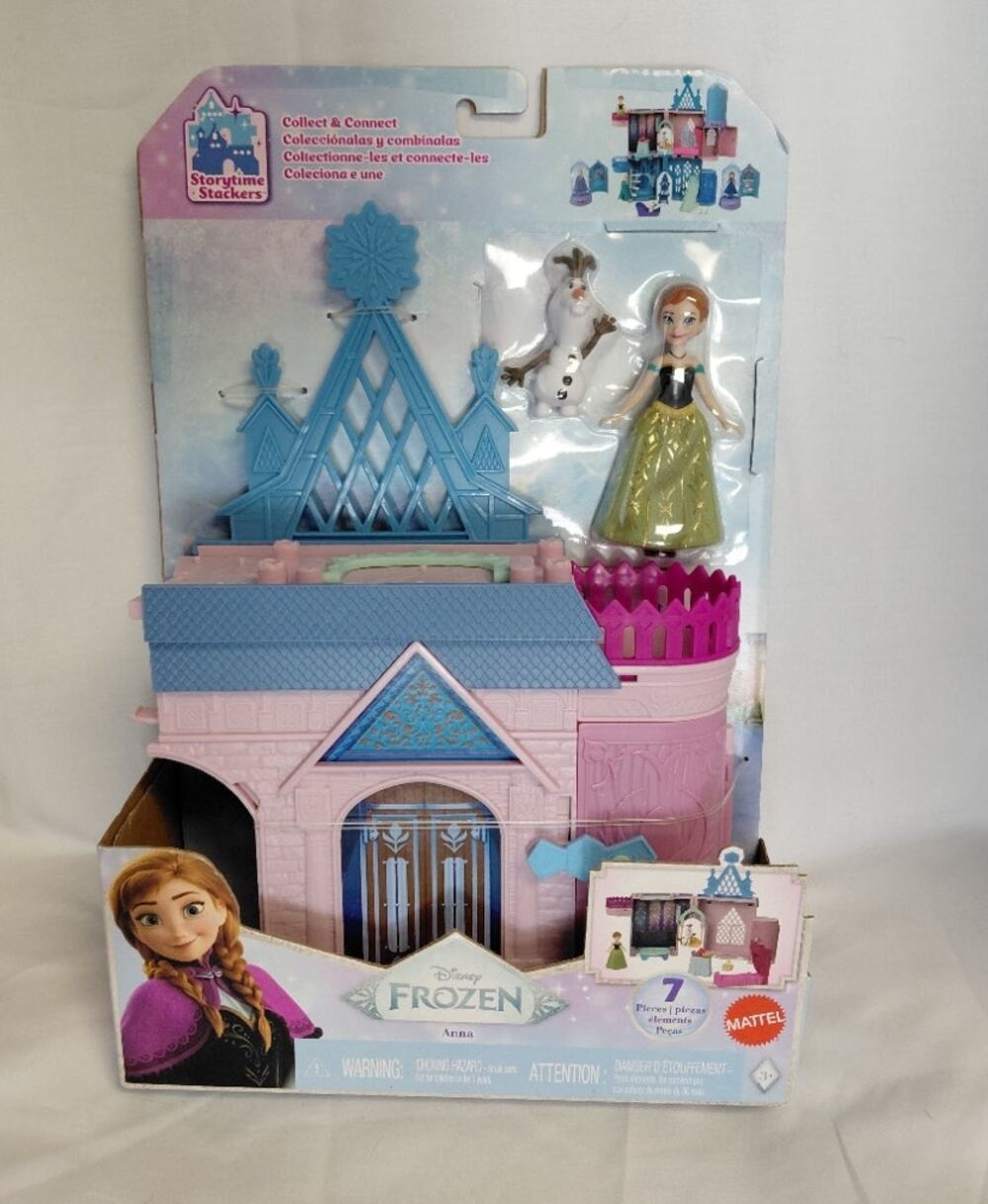Mattel Disney Frozen Toys Storytime Stackers Anna's Castle Stackable NIB